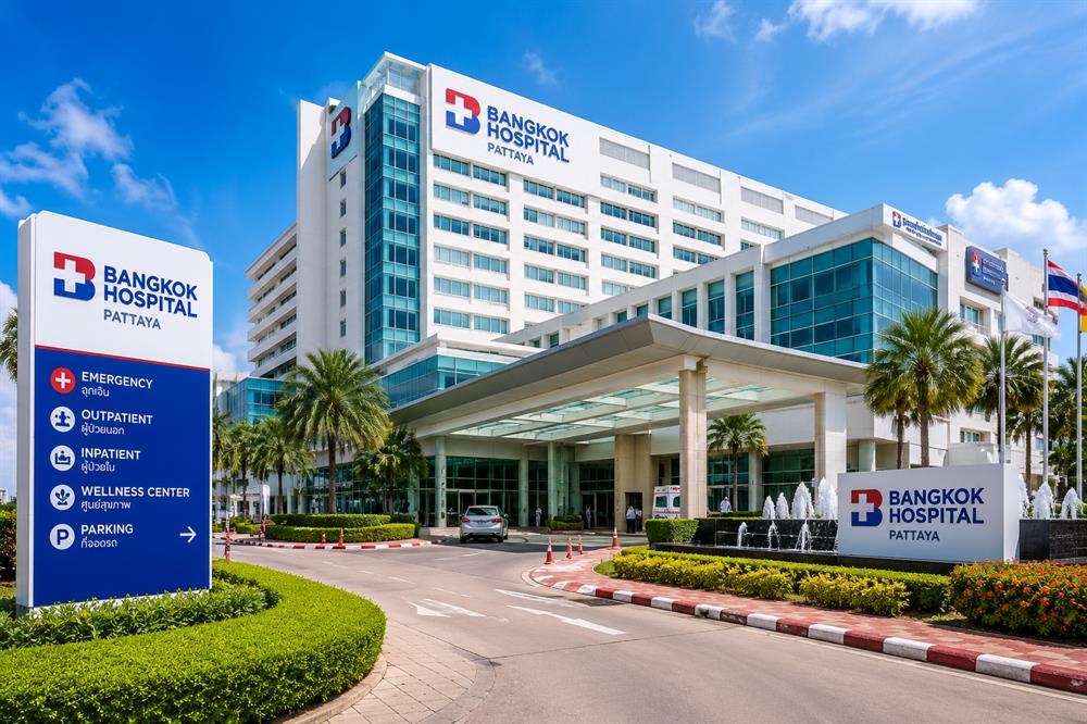 Modern healthcare services and hospitals in Pattaya Thailand